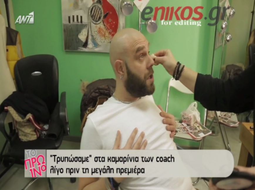 Στα καμαρίνια του “The Voice” – BINTEO