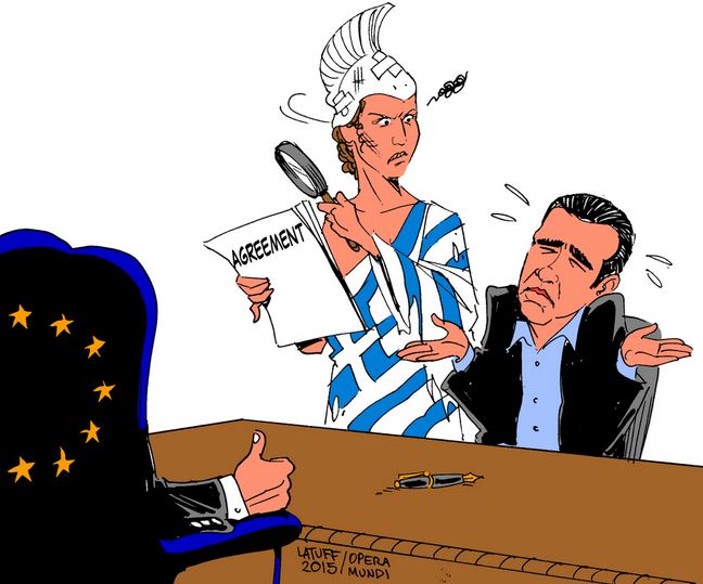 Νέο σκίτσο του Latuff για την Ελλάδα – ΦΩΤΟ