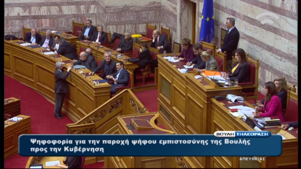 Ψήφο εμπιστοσύνης με 162 “ναι” πήρε η κυβέρνηση – ΤΩΡΑ