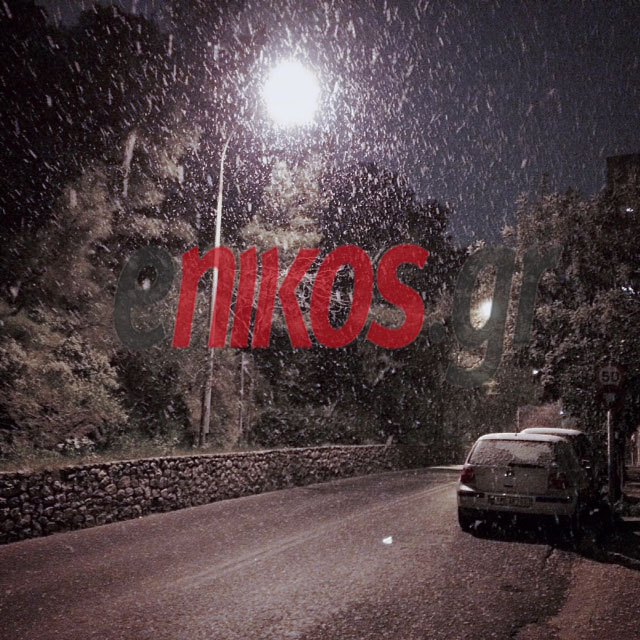 “Άσπρισε” ο Λυκαβηττός – ΦΩΤΟ