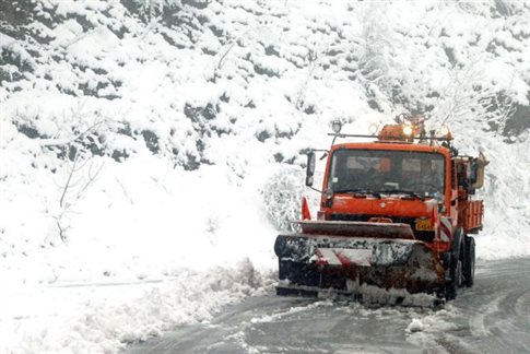 Βαρύς χιονιάς στην Κρήτη – ΦΩΤΟ