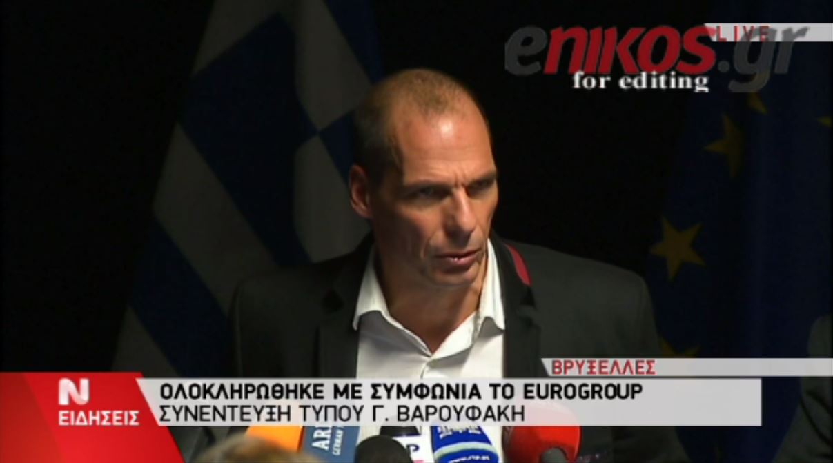 Το μικρό “black out” στη συνέντευξη του Βαρουφάκη – ΒΙΝΤΕΟ
