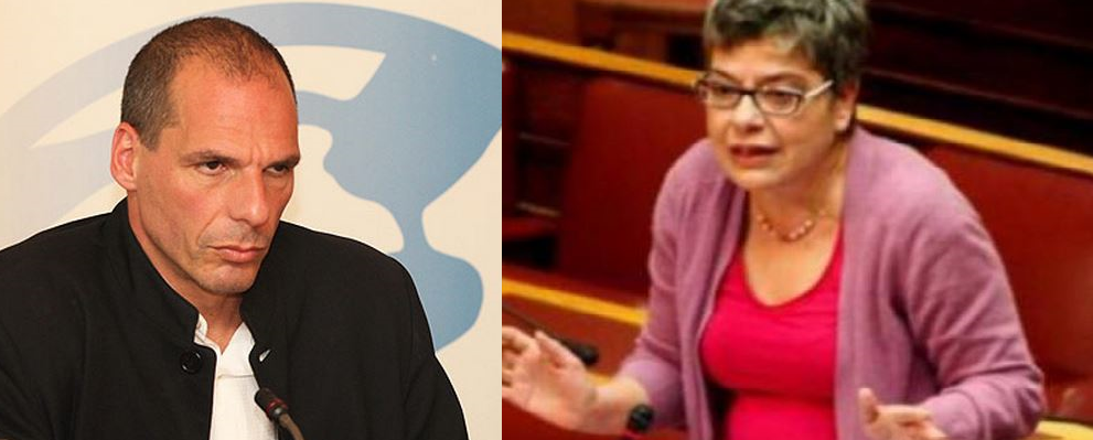 Επίθεση της Μπόλαρη στον Βαρουφάκη: Η στροφή προς τη “φασολάδα” είναι εύκολη υπόθεση