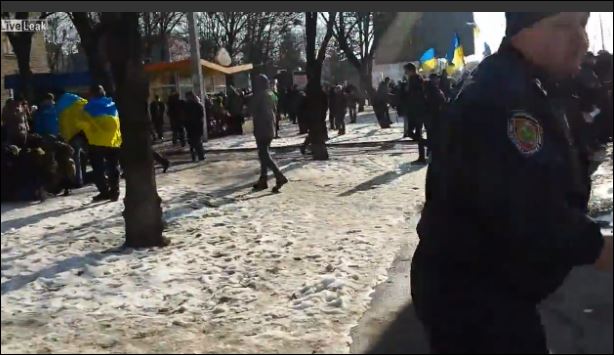 Η στιγμή της έκρηξης στο Χάρκοβο – Συγκλονιστικό βίντεο