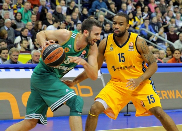 Άλμπα Βερολίνου – Παναθηναϊκός 45-45 (30′)