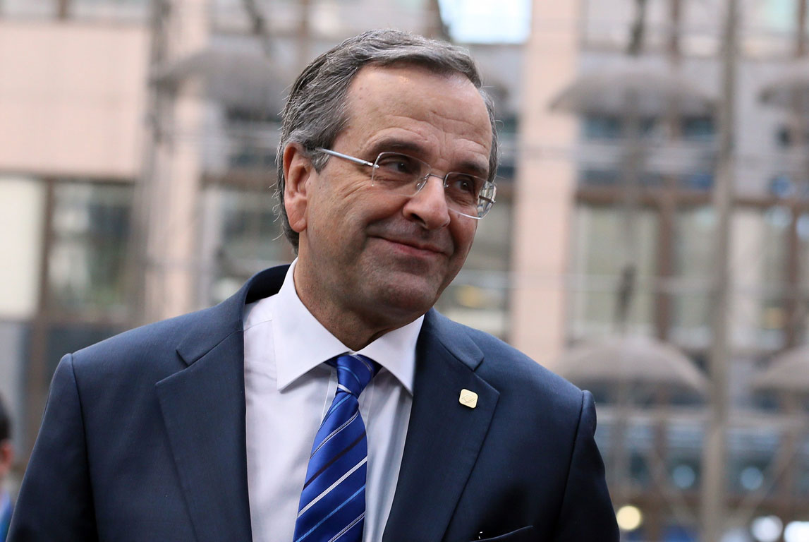 Οι συναντήσεις του Σαμαρά στις Βρυξέλλες