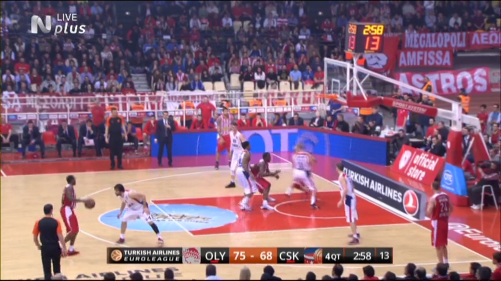 Ολυμπιακός – ΤΣΣΚΑ Μόσχας 84-76 (ΤΕΛΙΚΟ)