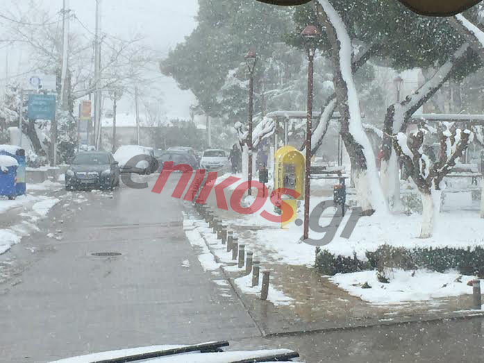 Στα “λευκά” το Κρυονέρι – ΦΩΤΟ αναγνώστη