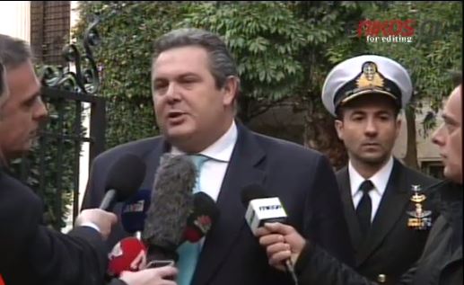 Καμμένος: Δεν υποχωρούμε και δεν προσκυνάμε – ΒΙΝΤΕΟ