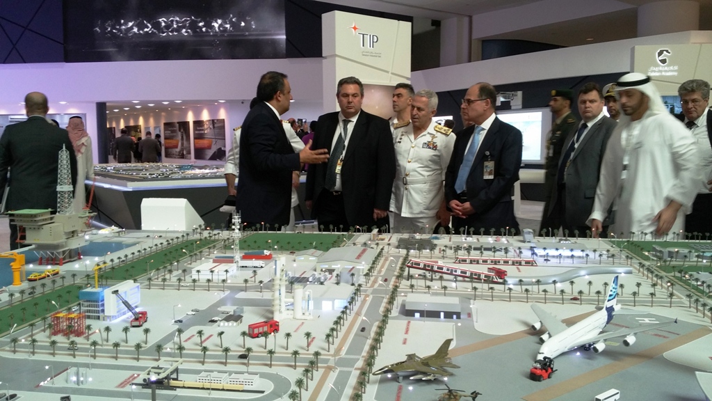 Ο Kαμμένος σε Διεθνή Αμυντική Έκθεση στο Αμπού Ντάμπι