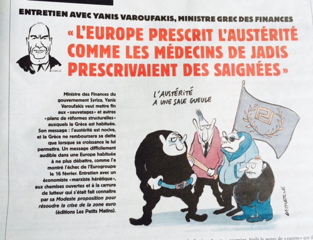 Ολόκληρη η συνέντευξη του Βαρουφάκη στο Charlie Hebdo