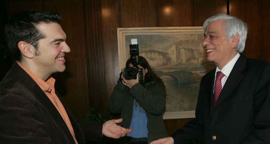 Όταν ο Τσίπρας συναντούσε τον υπουργό Παυλόπουλο – ΦΩΤΟ
