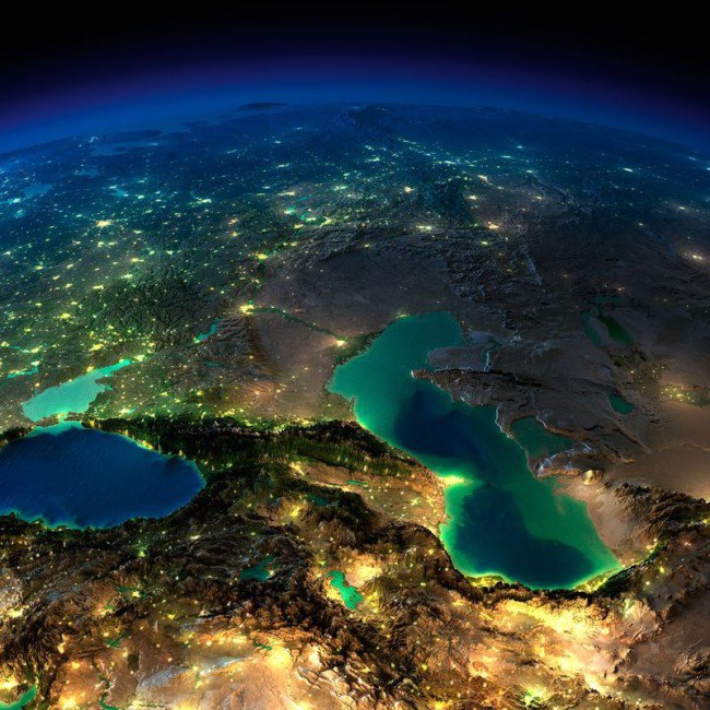 perierga.gr - Η Γη από το διάστημα τη νύχτα!