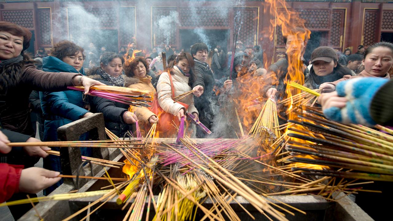 Lunar New Year, Chinese New Year, 2015, Year of the goat, huiqi (Credit: Ed Jones/Getty)