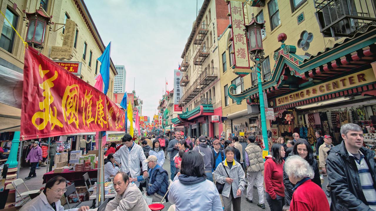 Lunar New Year, Chinese New Year, 2015, Year of the goat, Chinatown, San Francisco (Credit: Ron Dicks/Getty)