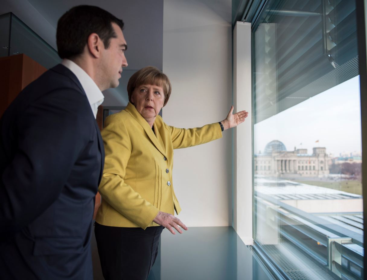 Πάπια έφαγαν Μέρκελ και Τσίπρας