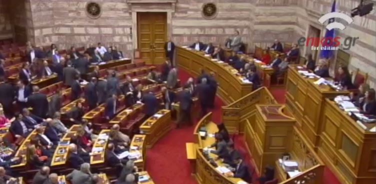 Το επεισόδιο με την Κωνσταντοπούλου και η αποχώρηση της ΝΔ – ΒΙΝΤΕΟ