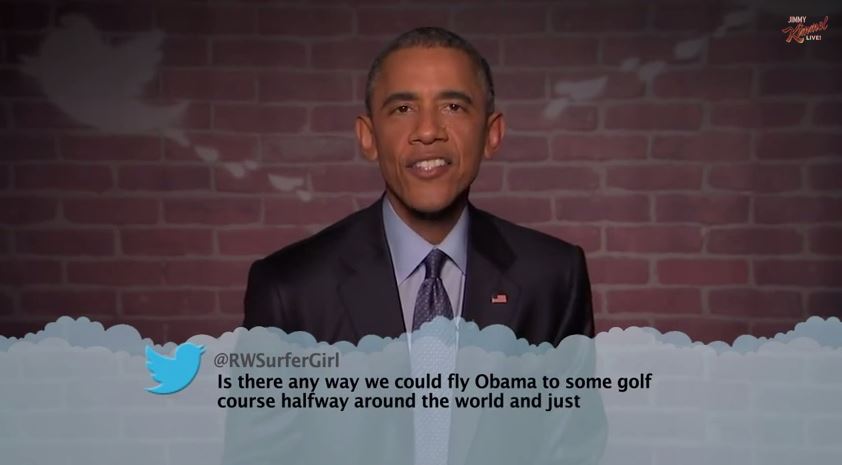 Αν κάνεις mention τον Ομπάμα θα σε… διαβάσει – ΒΙΝΤΕΟ