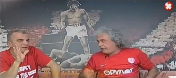 Τσουκαλάς: “Δεν είσαι Ολυμπιακός” – ΒΙΝΤΕΟ