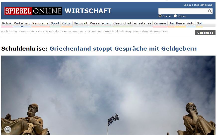 Spiegel: Παράπλευρη σύνοδος κορυφής