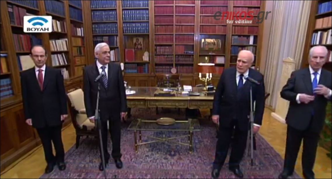 Παπούλιας: Θα είστε ένας ιδανικός Πρόεδρος – ΒΙΝΤΕΟ