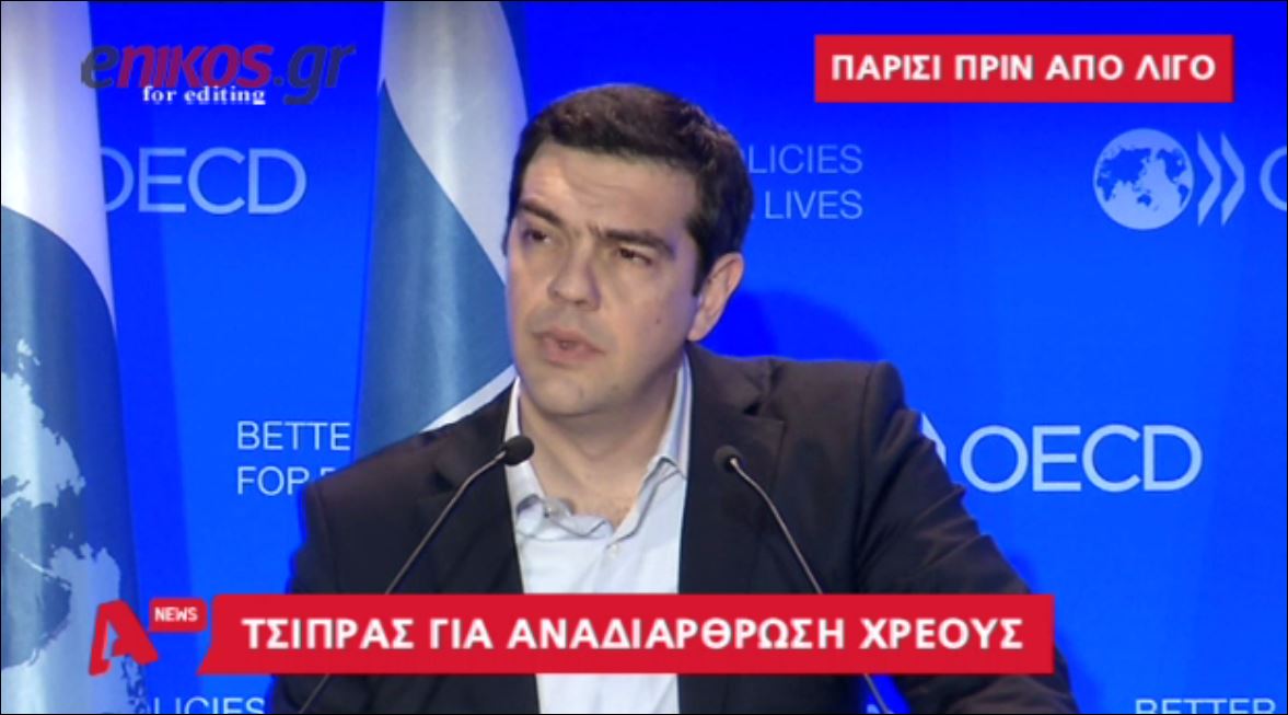 Τσίπρας: Δεν μπορούμε να υποκρινόμαστε ότι το χρέος είναι βιώσιμο – BINTEO