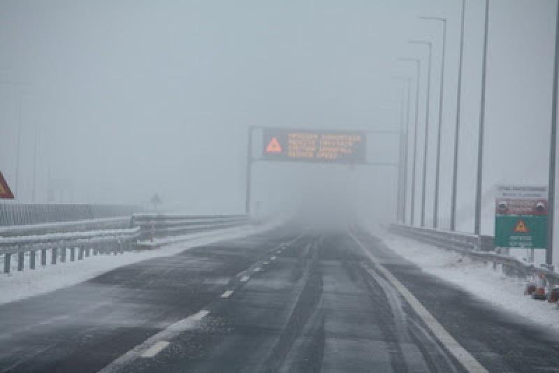 Οδηγίες για την επερχόμενη κακοκαιρία στην Εγνατία Οδό