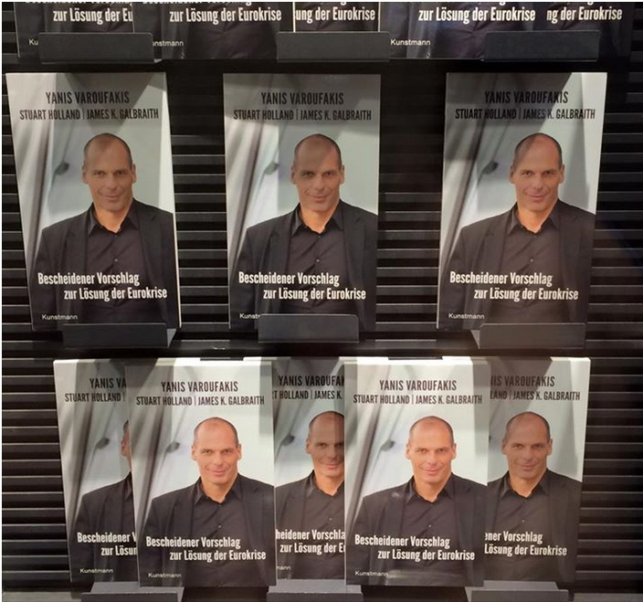 Το βιβλίο του Βαρουφάκη σε κεντρικό βιβλιοπωλείο του Βερολίνου – ΦΩΤΟ