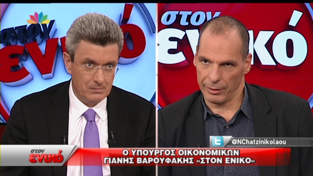 Το Reuters για τη συνέντευξη Βαρουφάκη “στον ενικό”