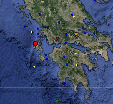 Σεισμός 4,4 Ρίχτερ στην Κεφαλονιά – ΤΩΡΑ
