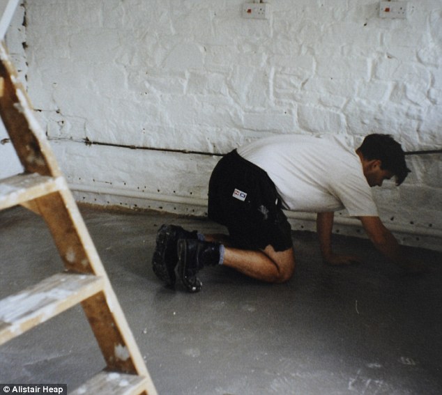 The first time it rained, the living room became a pond as water came up through the mud floor which had been hidden by layers of ancient carrier bags and newspaper under the carpet