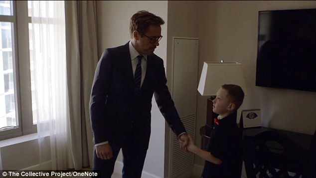 'Had the absolute privilege of presenting a brand spanking new 3D-printed bionic Iron Man arm to Alex, the most dapper 7-year-old I’ve ever met,' wrote the actor