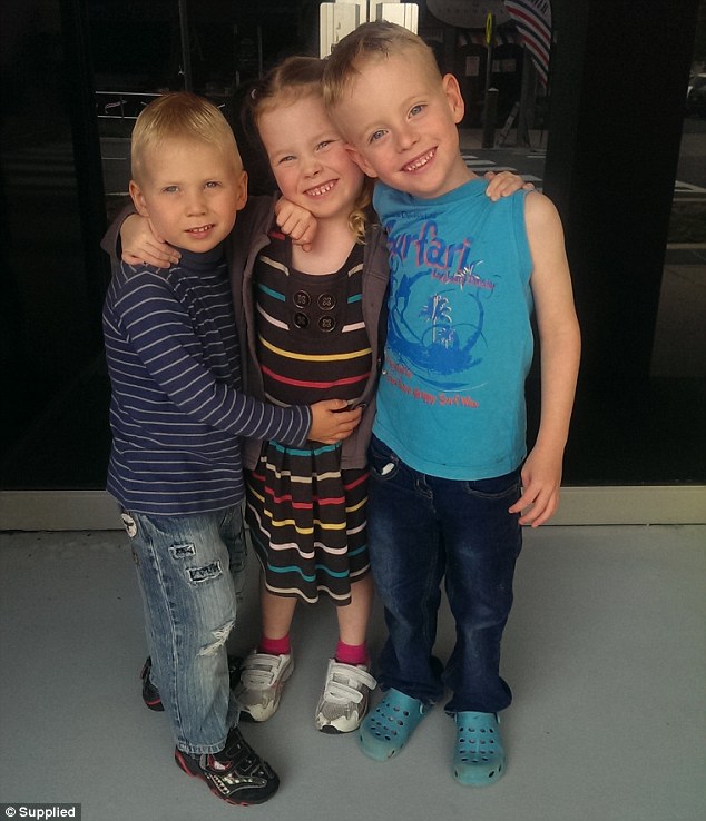 Kate says the couple cherish everyday with their three children and are very 'touchy-feely' parents considering everything they've been through