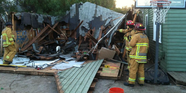 Κατέρρευσε οροφή σε φοιτητικό πάρτι στην Καλιφόρνια -ΒΙΝΤΕΟ