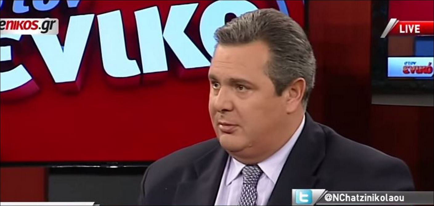 Ο Πάνος Καμμένος “στον ενικό” απαντάει στον Μάρτιν Σουλτς