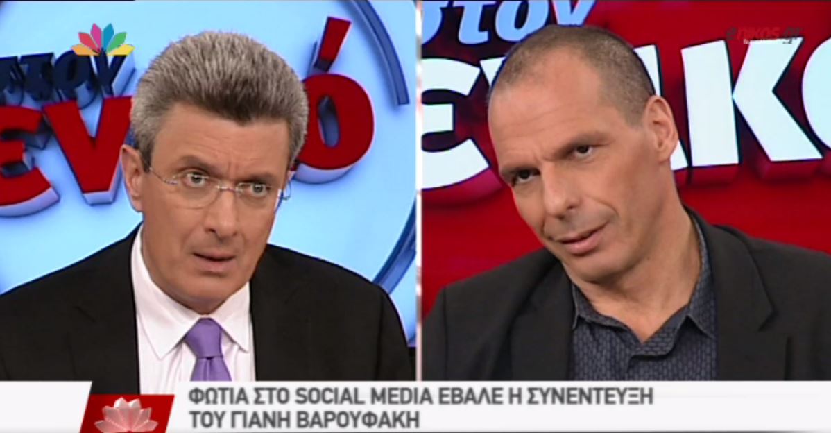 “Φωτιά” στα social media από τη συνέντευξη Βαρουφάκη “στον ενικό” – BINTEO