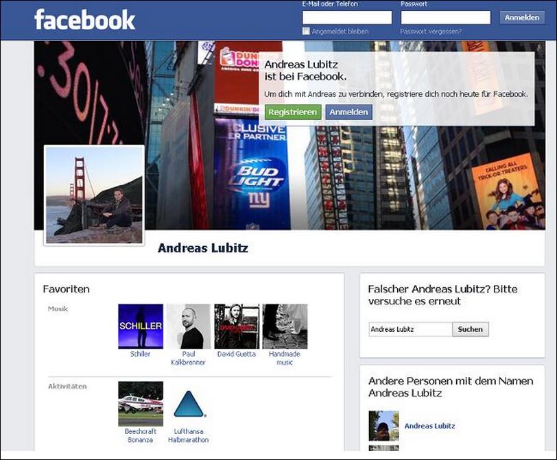 Αυτή είναι η σελίδα στο Facebook του συγκυβερνήτη του Airbus – ΦΩΤΟ