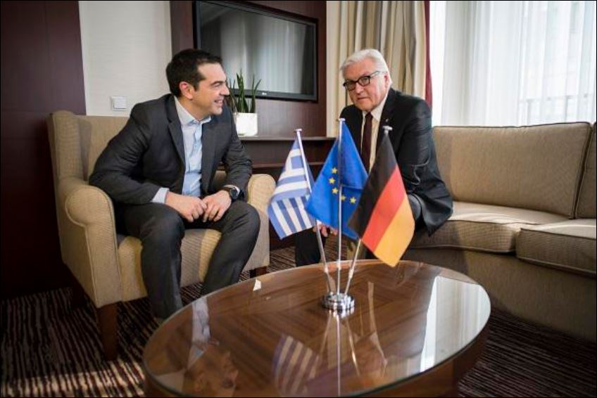 Ο Τσίπρας με τον Σταϊνμάγερ – ΦΩΤΟ