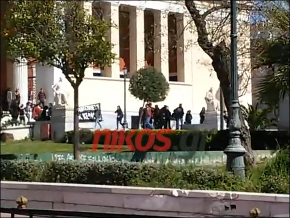 Βίντεο από την κατάληψη στην Πρυτανεία