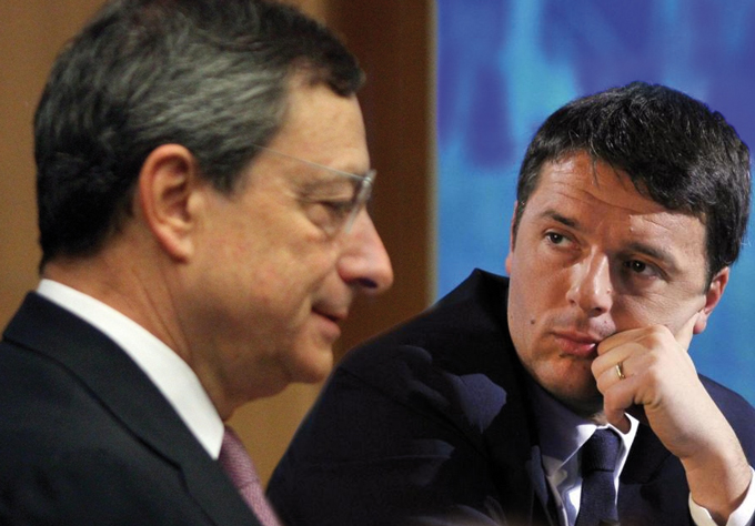 Στην Ιταλία 150 δισ. ευρώ από τα “πιεστήρια” της ΕΚΤ