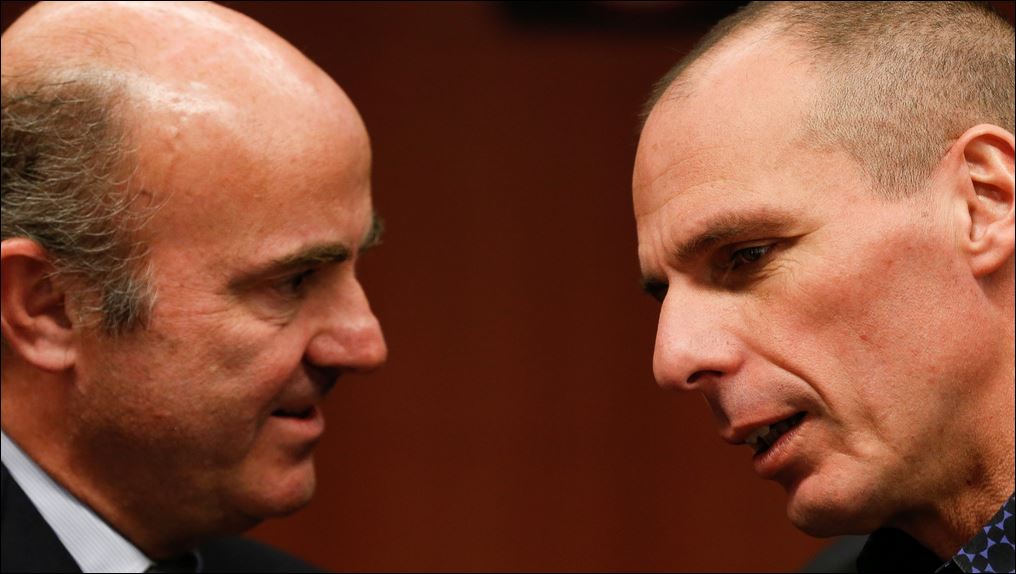 Οι συνομιλίες του Βαρουφάκη πριν από το Eurogroup – ΦΩΤΟ