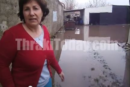 Πλημμυρισμένα σπίτια στην Ξάνθη – ΒΙΝΤΕΟ
