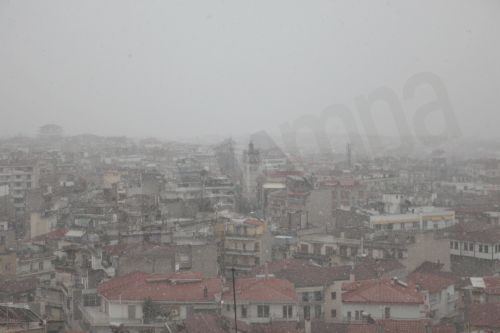 Χιόνια και βροχές στη Βόρεια Ελλάδα