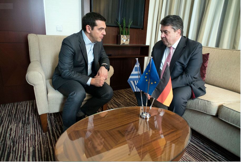 Η συνάντηση Τσίπρα – Γκάμπριελ – ΦΩΤΟ