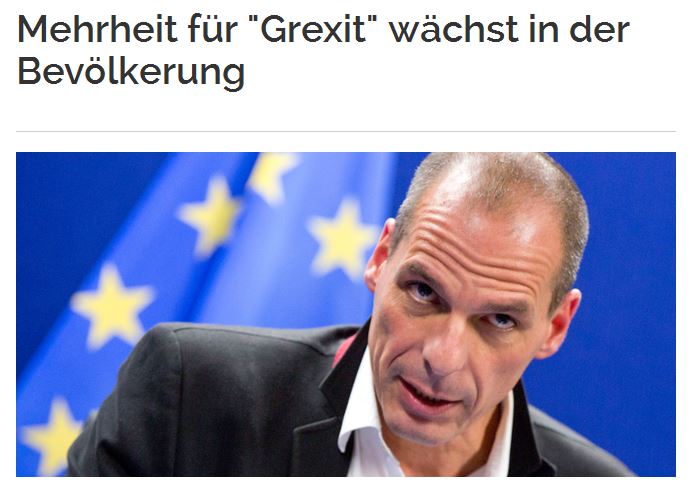 Αυξάνονται οι Γερμανοί που θέλουν Grexit