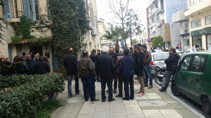 Ξύλο στα δικαστήρια Ηρακλείου