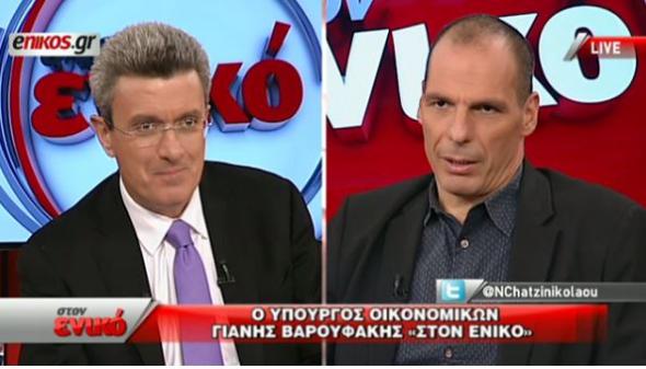 Έσπασε τα κοντέρ η συνέντευξη του Γιάνη Βαρουφάκη στον Νίκο Χατζηνικολάου