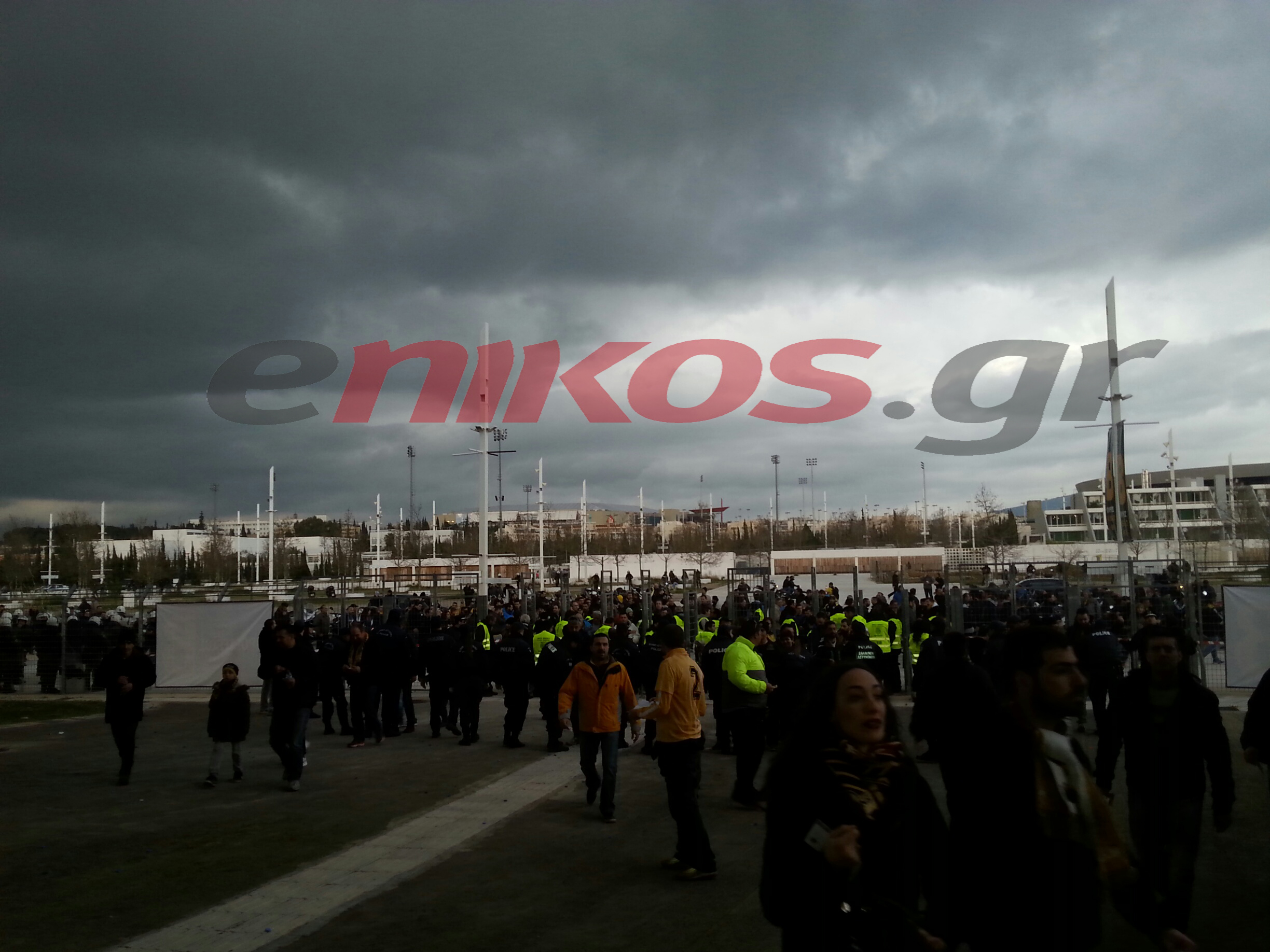 Η προσέλευση των φιλάθλων στο ΟΑΚΑ – ΦΩΤΟ