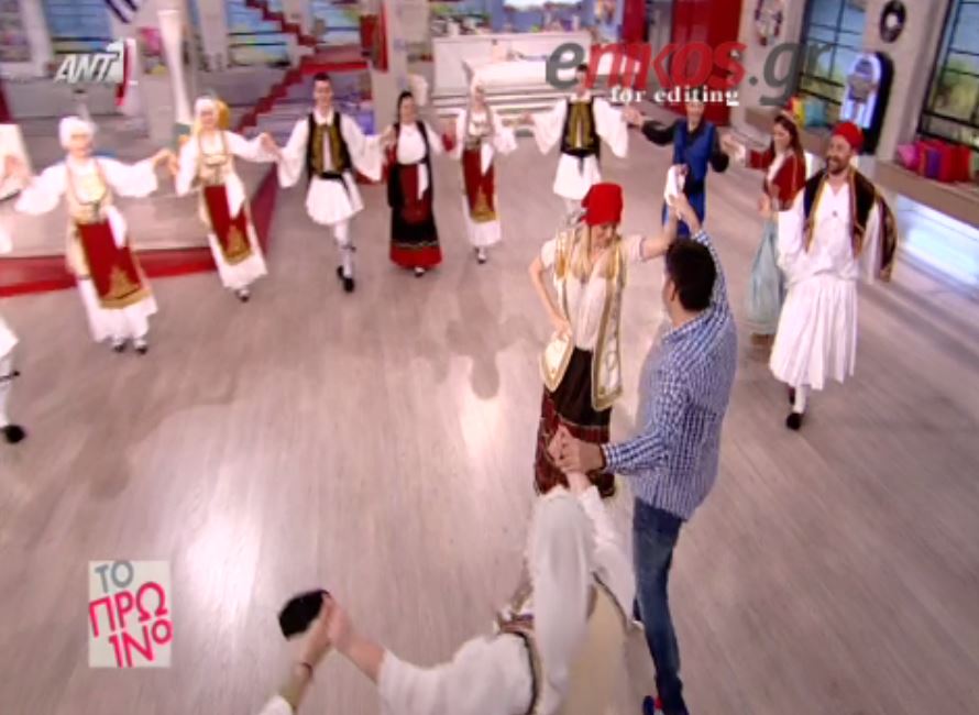 Ο Λιάγκας το ‘ριξε στο χορό – ΒΙΝΤΕΟ