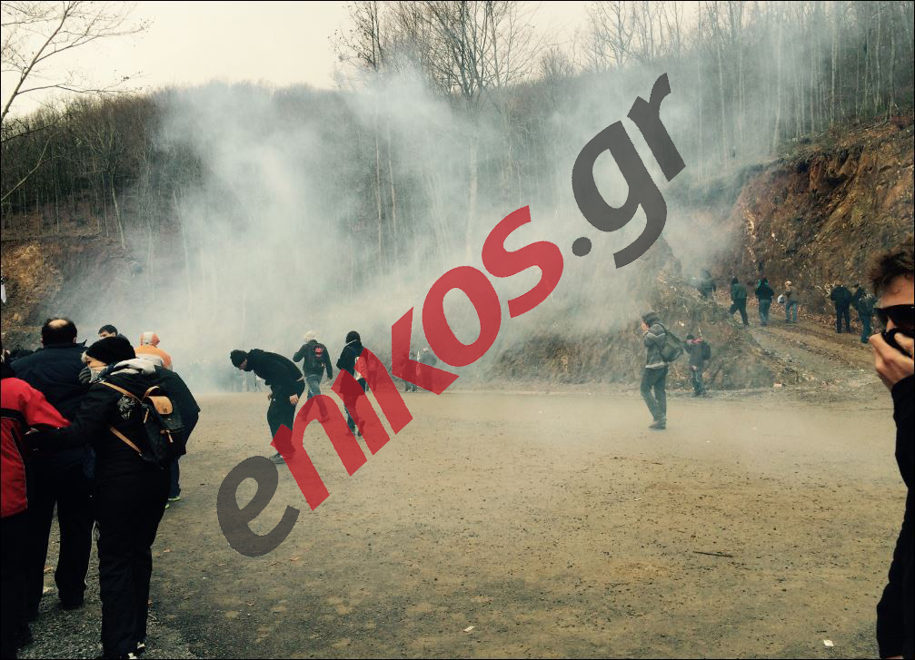 Επεισόδια στις Σκουριές